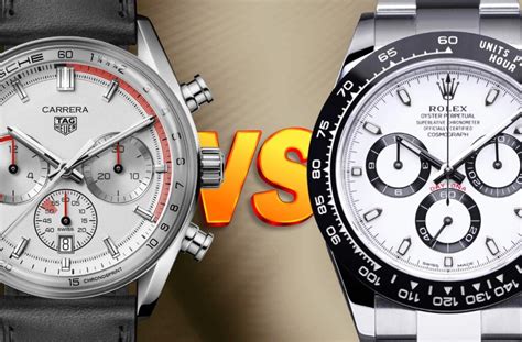 meglio rolex o tag heuer|Rolex Vs. TAG Heuer Watches (EVERYTHING You .